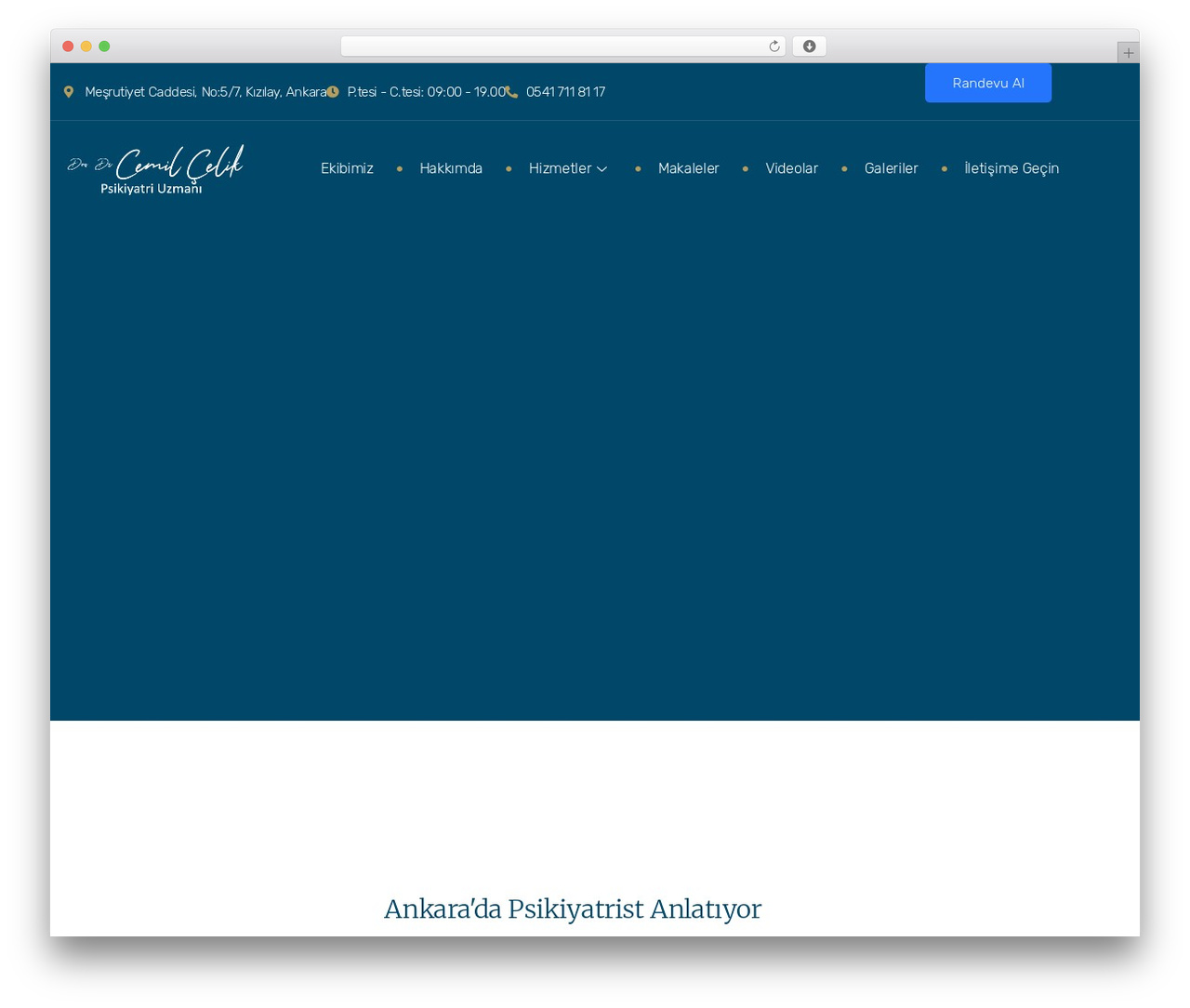 Privsa WordPress theme - cemilcelik.com.tr