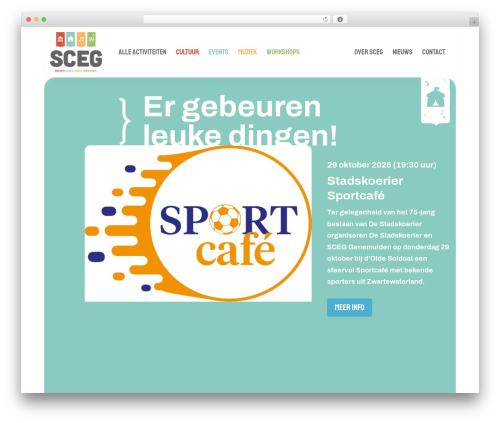 SCEG V2 WordPress theme - sceggenemuiden.nl