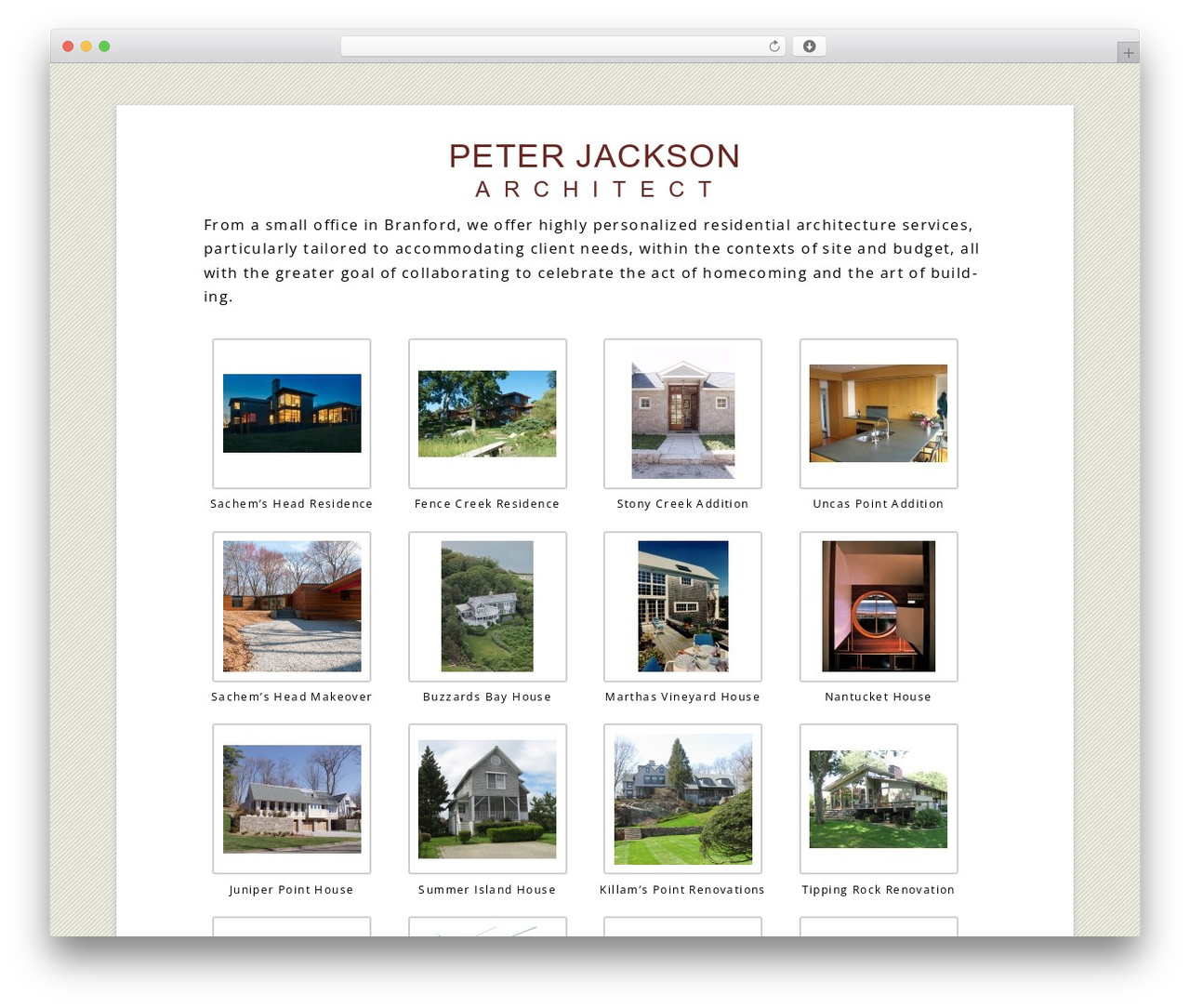 Twenty Twelve WordPress website theme - peterjacksonarchitect.com Twenty Twelve WordPress website theme - peterjacksonarchitect.com