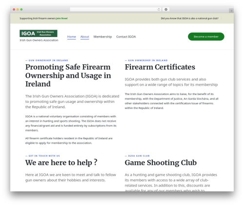 Sinatra Core (sinatra-core) free WordPress plugin - gunsireland.com