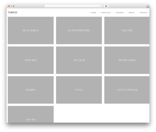 Theme WordPress Tempus - amnazakiillustrations.com