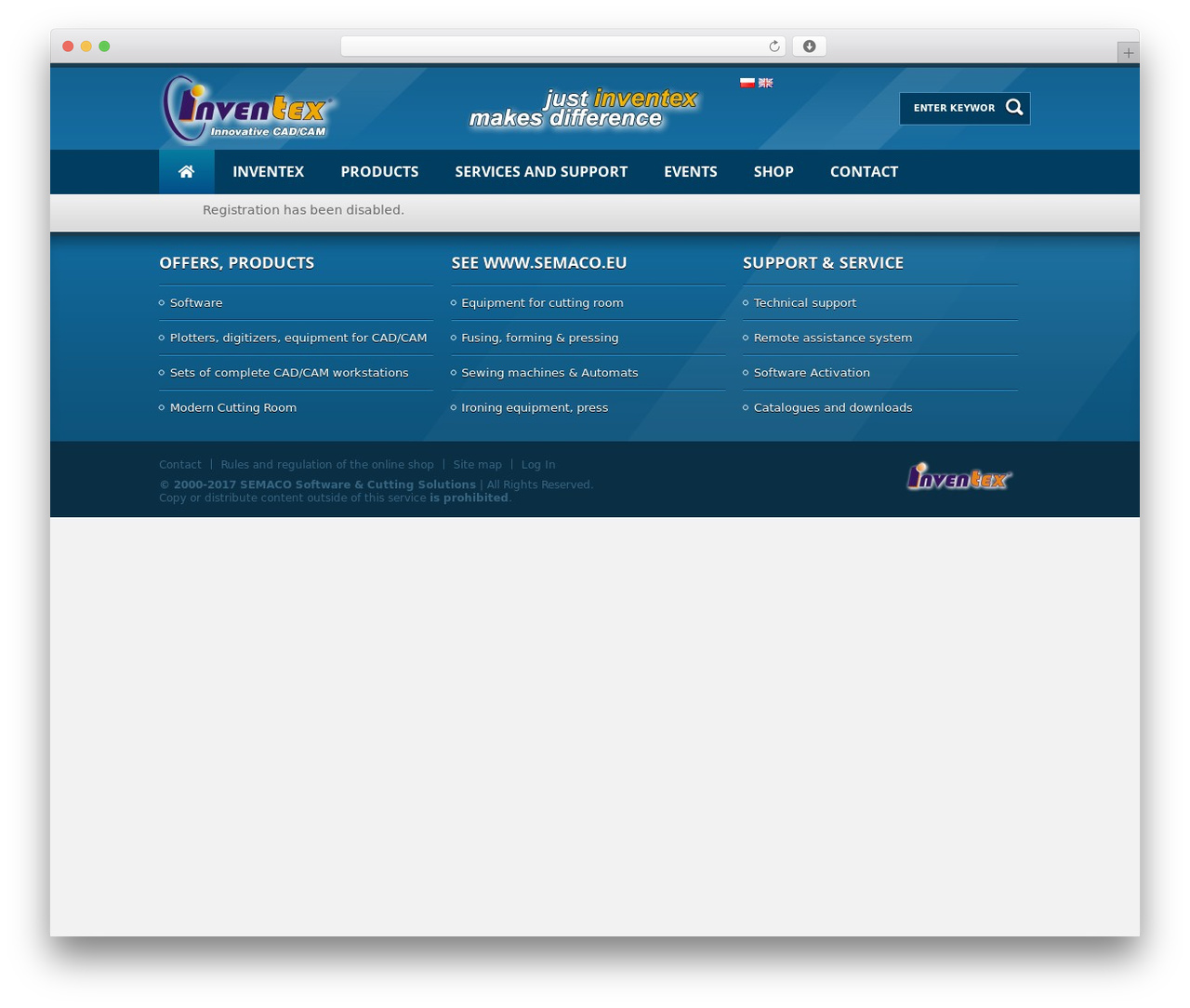 WordPress theme Ultimate - inventex.eu