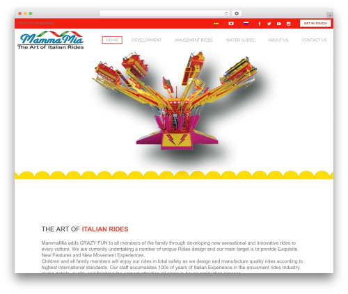 Ninzio addons WordPress plugin - mammamia-rides.com