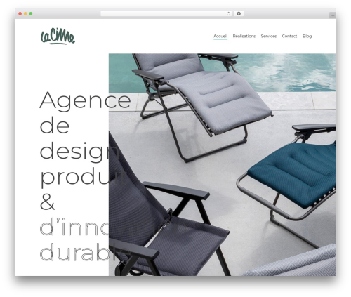 WP theme Salient - la-cime-design.fr