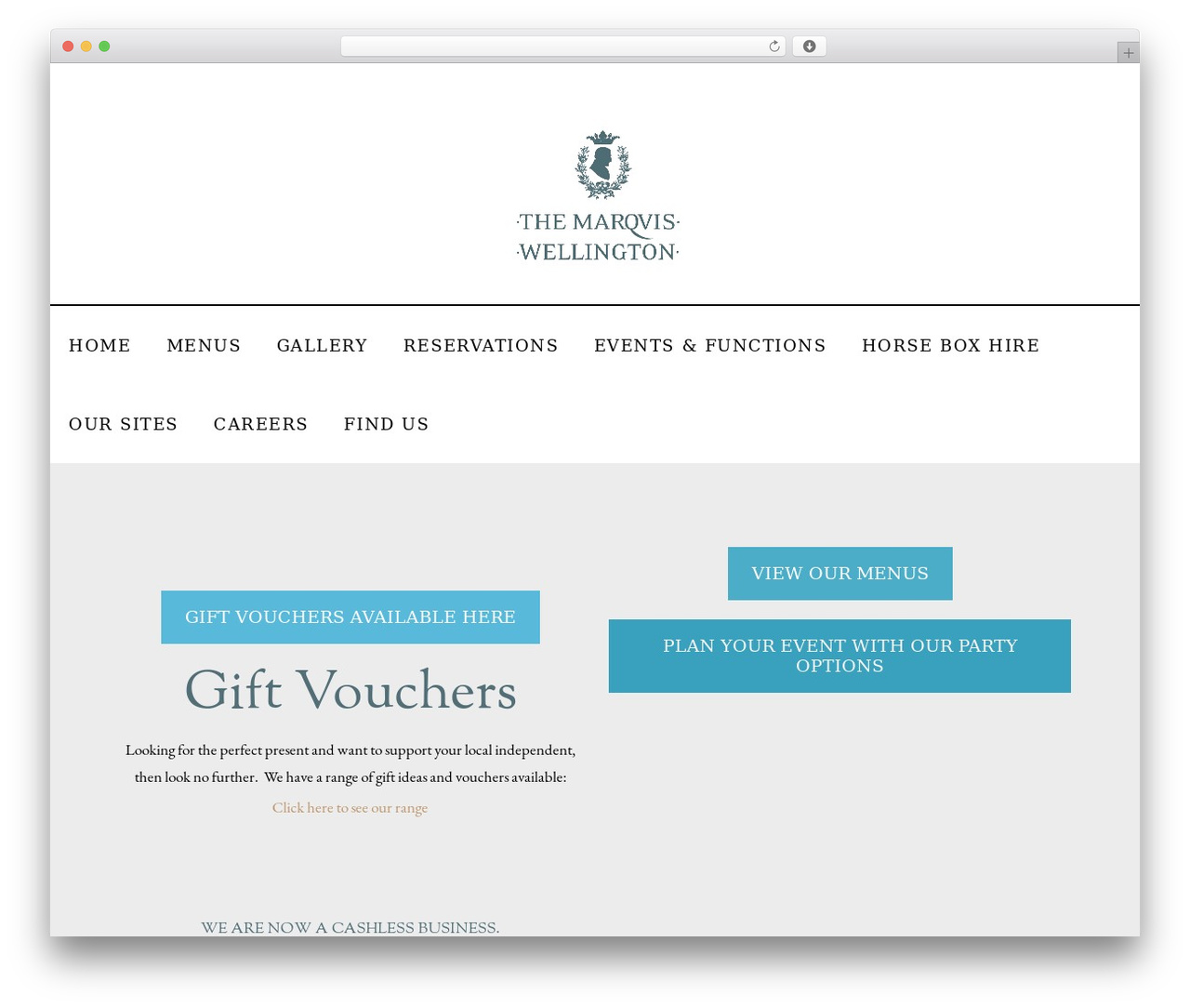 X &ndash; Child Theme WordPress theme - themarquiswellington.com