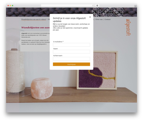 Afgestoft theme WordPress - afgestoft.nl