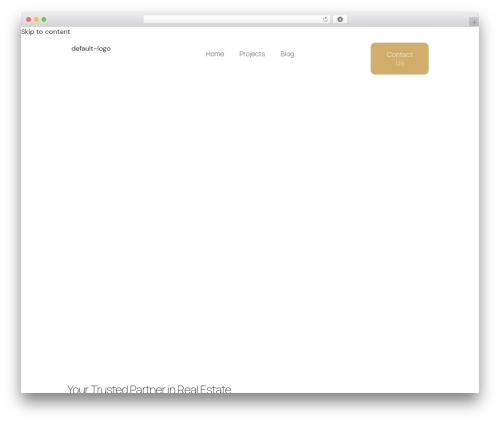 Builtup top WordPress theme - shethwalarealty.com