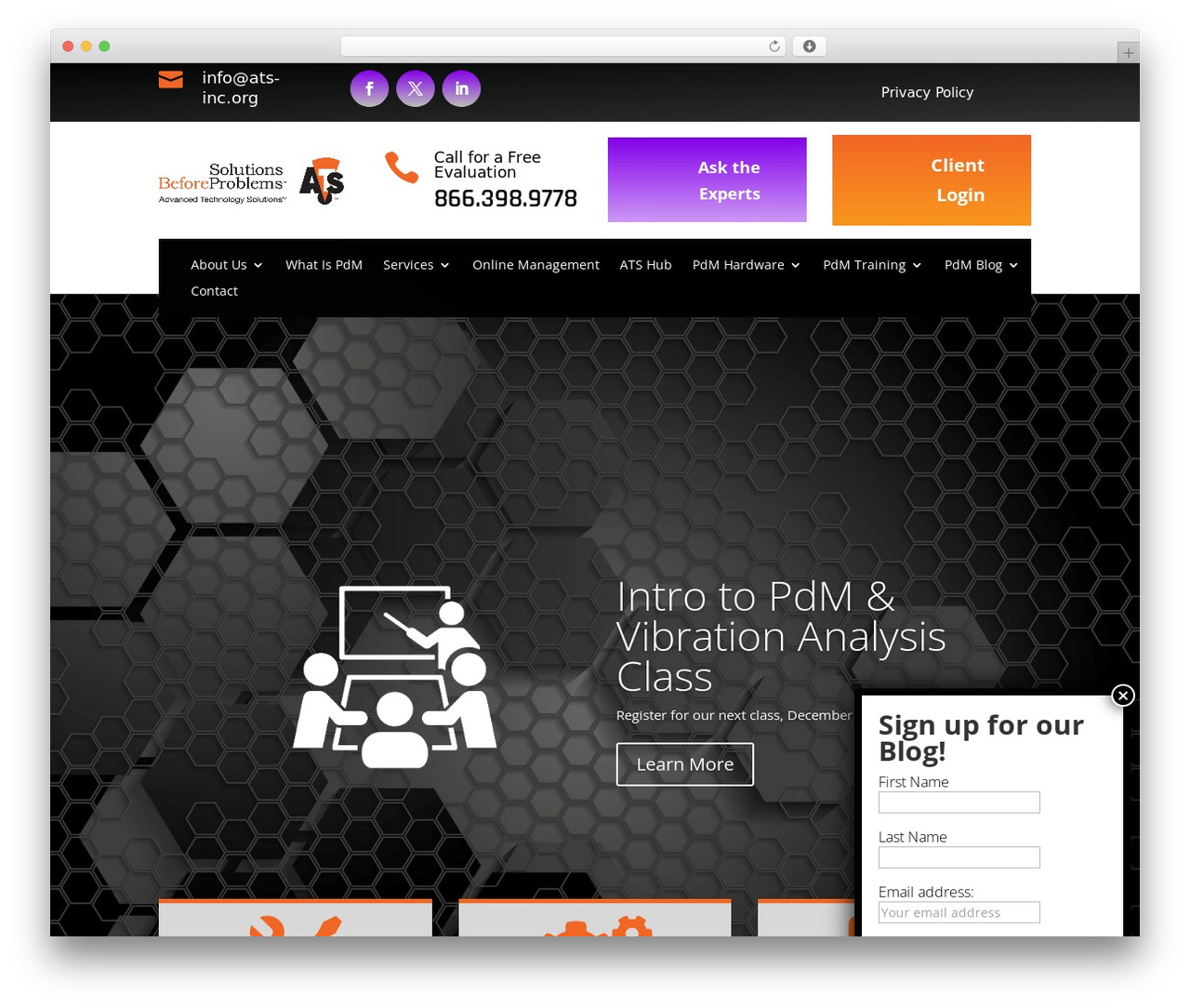 Divi theme WordPress - ats-inc.org