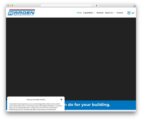 Divi theme WordPress - ardeneng.com
