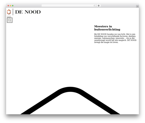 Theme WordPress Etch Theme - denood.nl