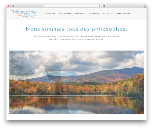 Theme WordPress Instinct - philosophie-en-action.com