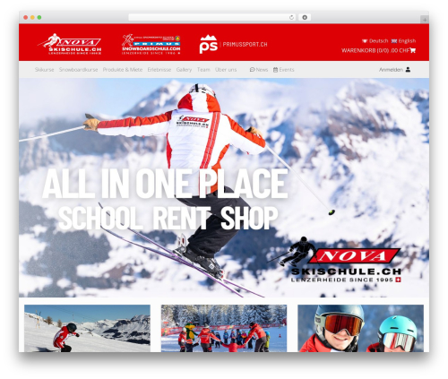 Mmenu WordPress plugin - skischule.ch