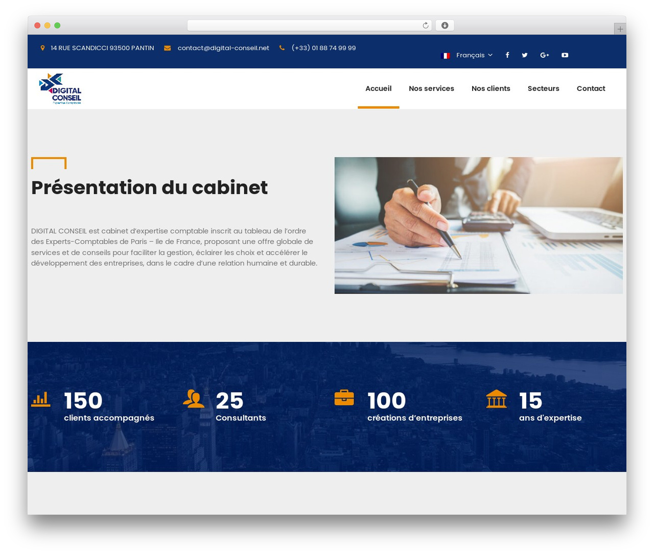 WordPress theme Amwal - digital-conseil.net