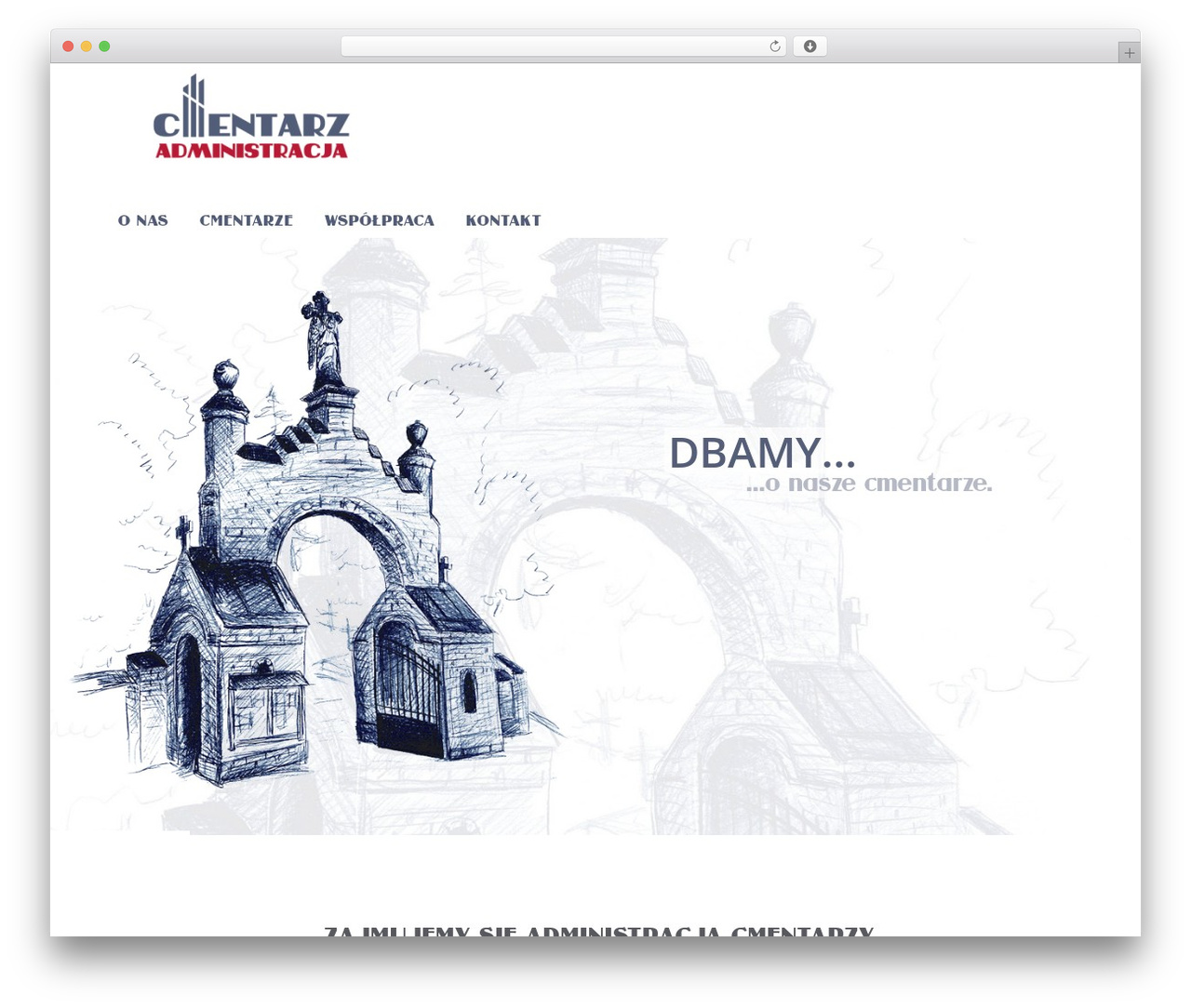 WordPress theme AZ - cmentarzehades.pl