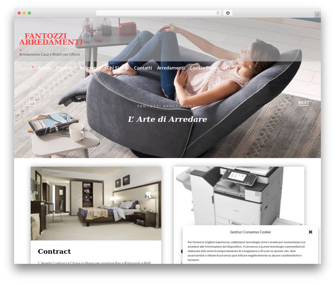 WordPress theme Cherry Framework - fantozzi.net WordPress theme Cherry Framework - fantozzi.net