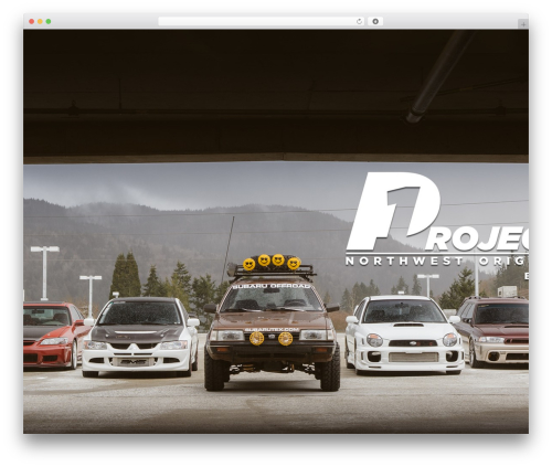 WP theme base - projectonecarclub.com
