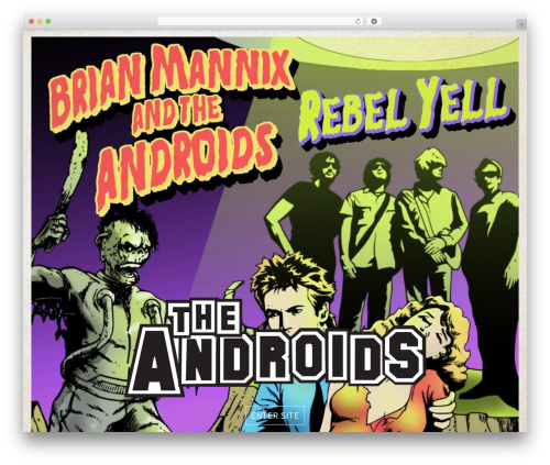 BootstrapWP theme WordPress - theandroidsband.com