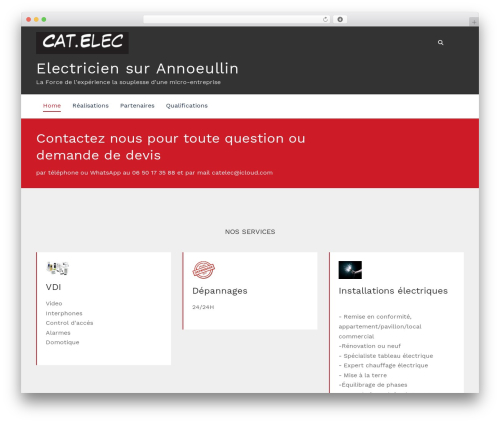 CloudPress WordPress theme - catelec.cat