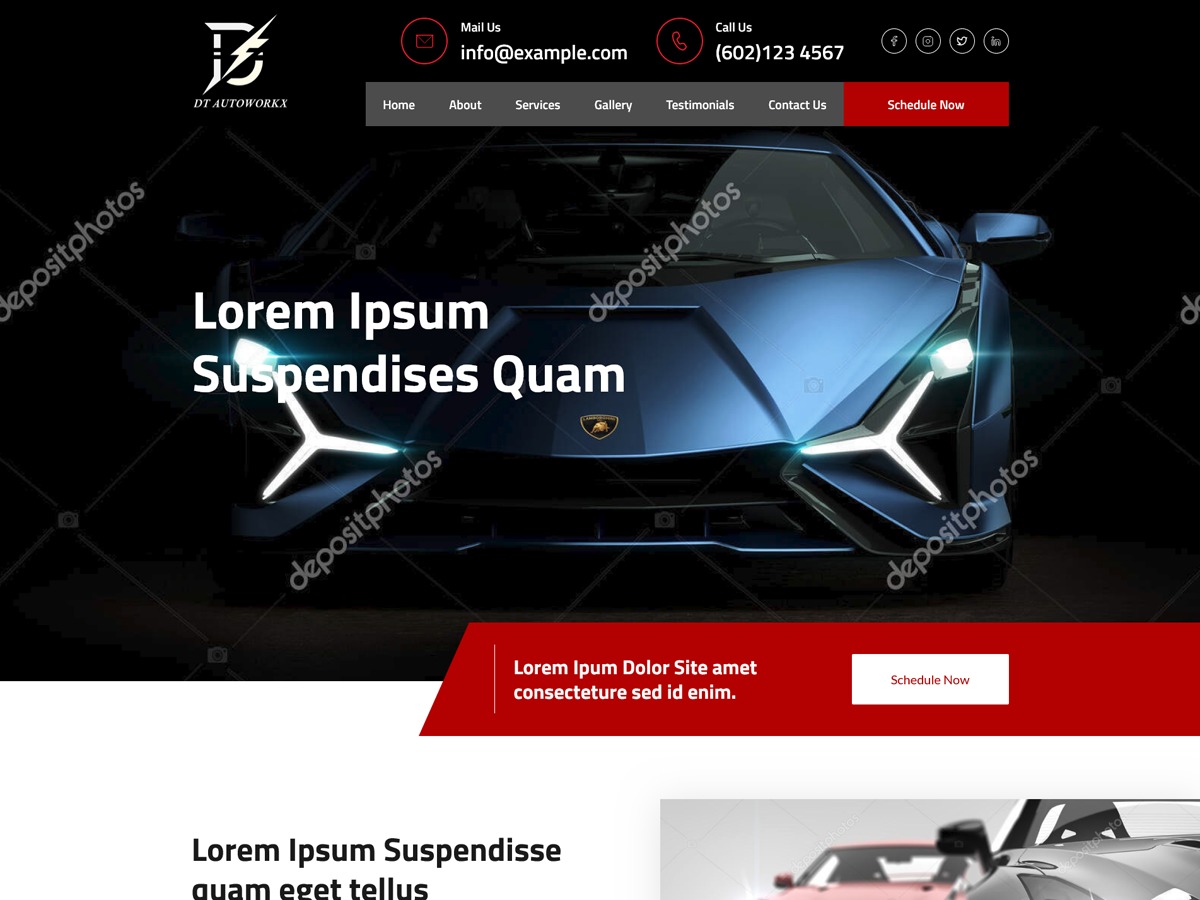 DTAutoworks theme WordPress by SEOTA