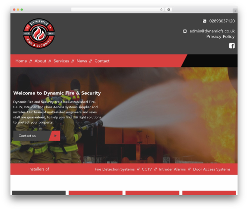 Dynamic Fire & Security WordPress theme - dynamicfireandsecurity.co.uk