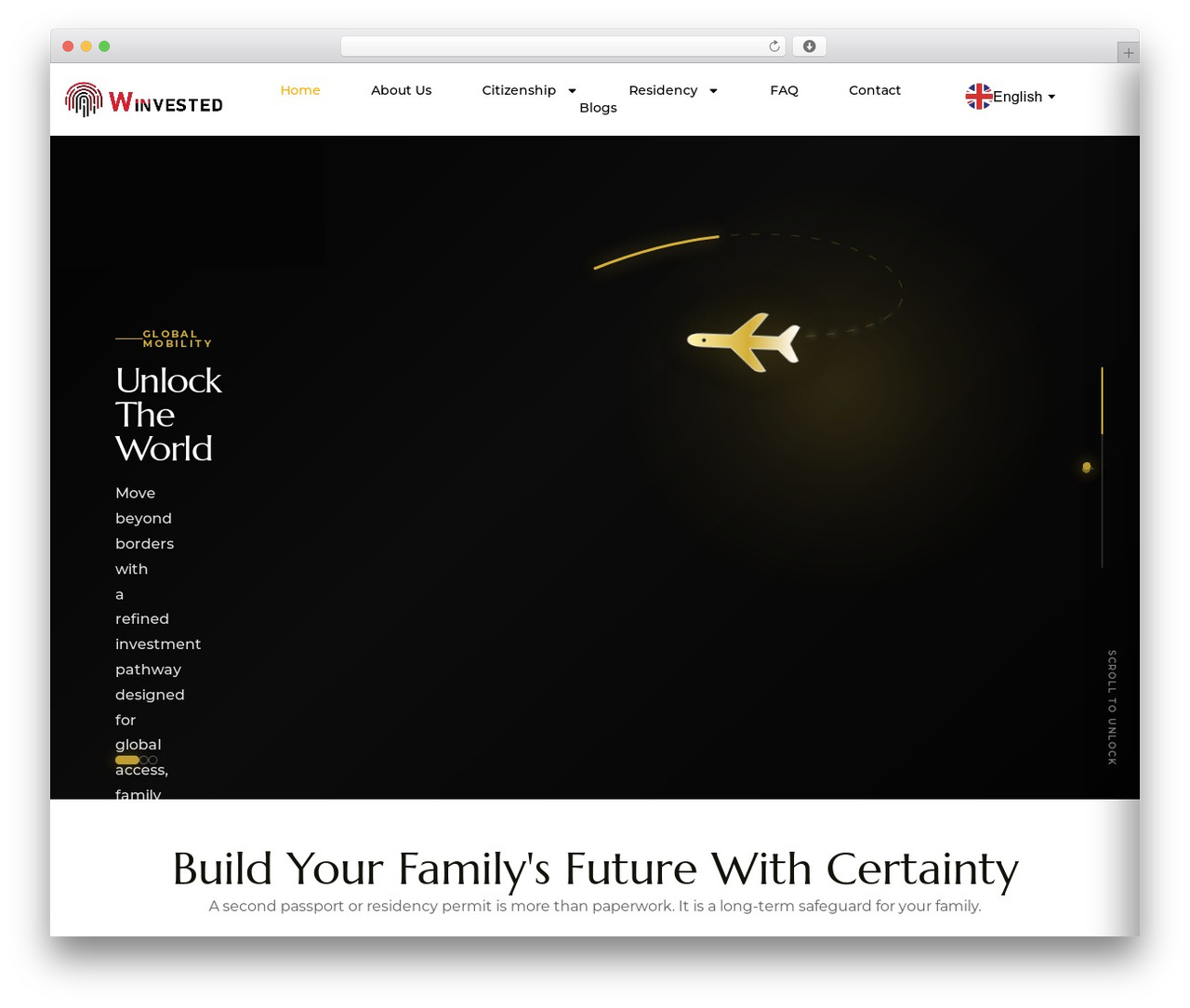 Hello Elementor WordPress theme - winvested.com