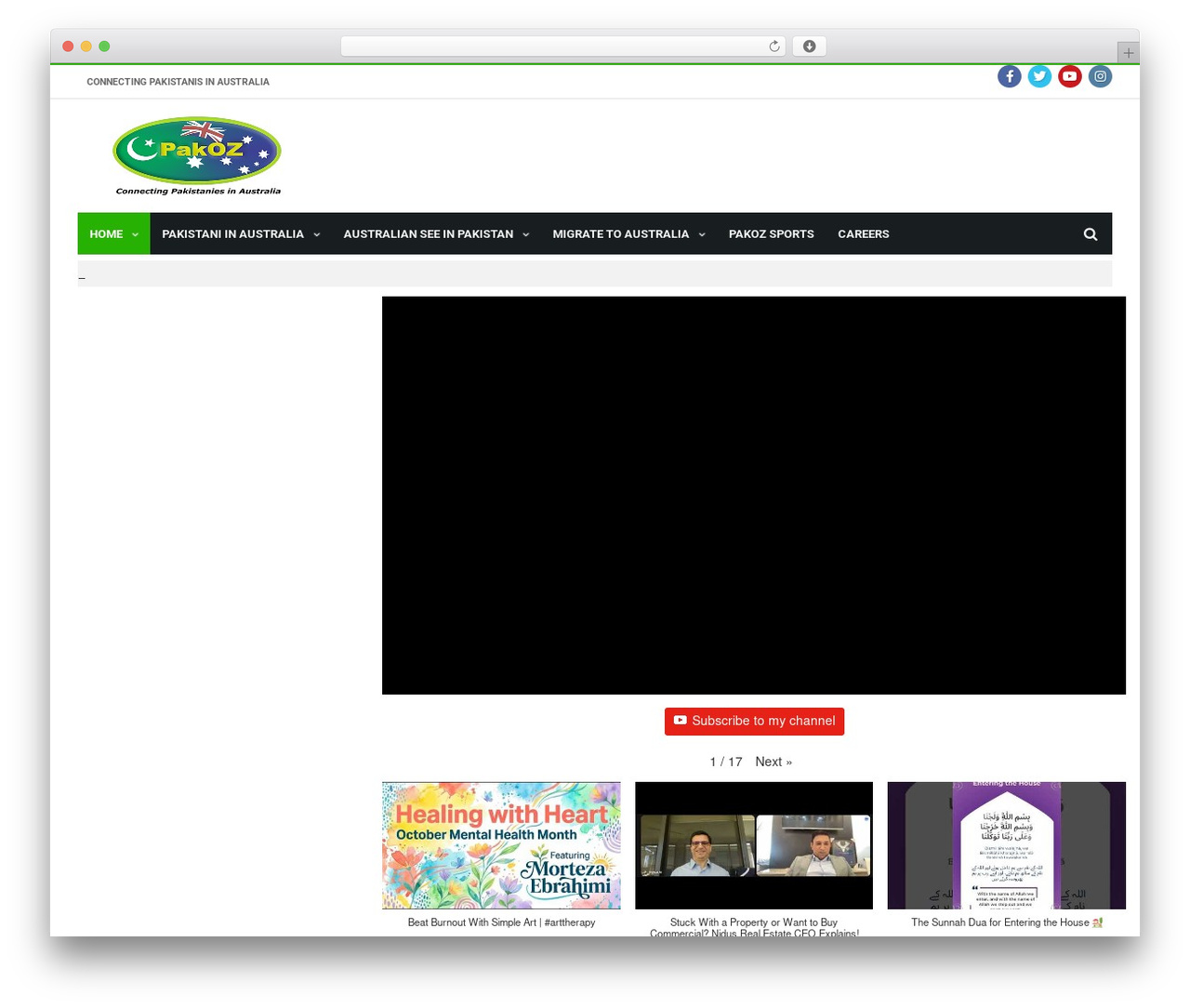 PakOz Theme WordPress theme - pakoz.com.au