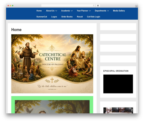 Responsive theme WordPress - catechismpalghat.org
