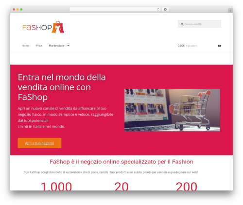 Storefront premium WordPress theme - fashop.cloud
