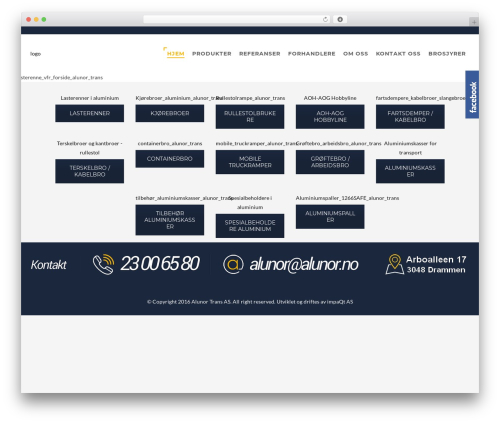 Sme facebook likebox sidebar WordPress plugin - alunortrans.no