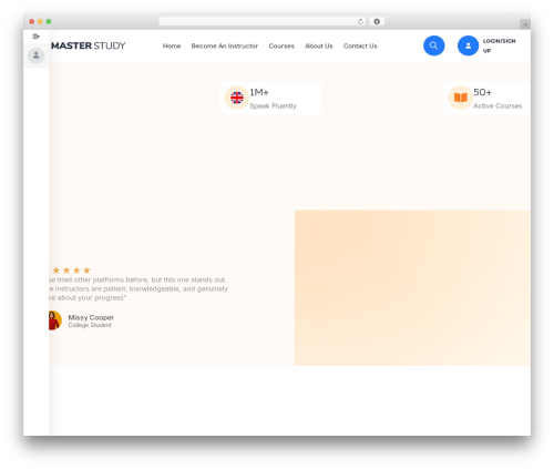 WP theme MasterStudy Templates - globalstudyprime.com