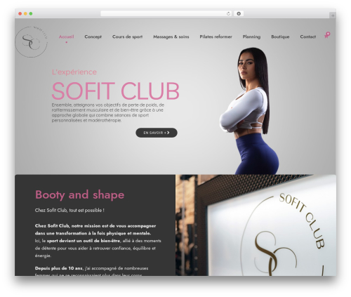 Yoku WordPress page theme - sofit-club.com