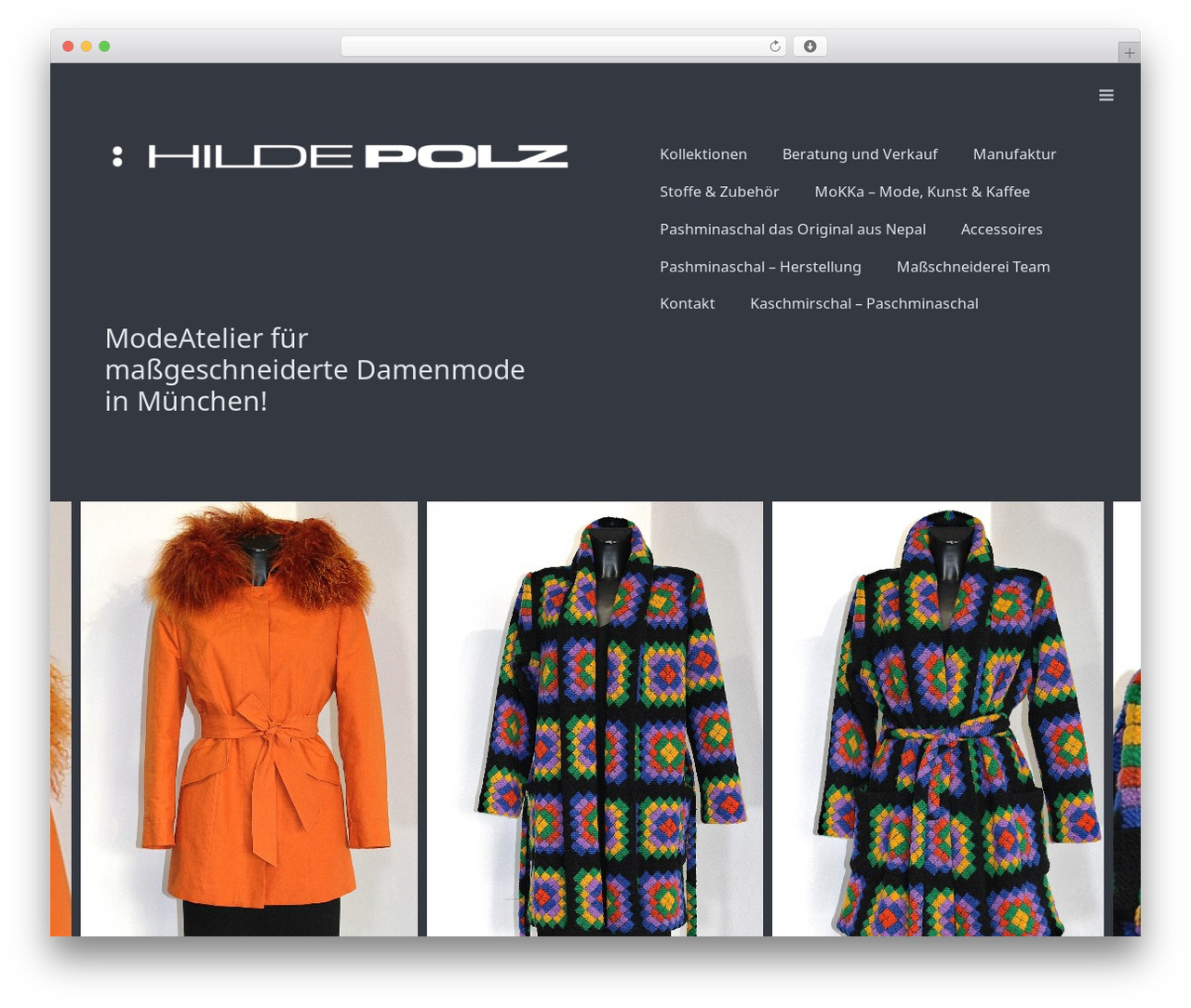Camera theme WordPress - hildepolz.de