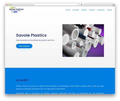 Netdev footer WordPress plugin - savoie-plastics.com