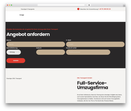 MoveMe WordPress theme - enl-transport.ch