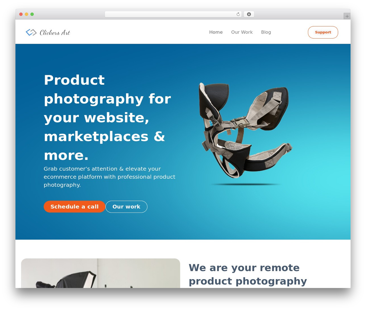 Silvertech wallpapers WordPress theme - clickersart.com