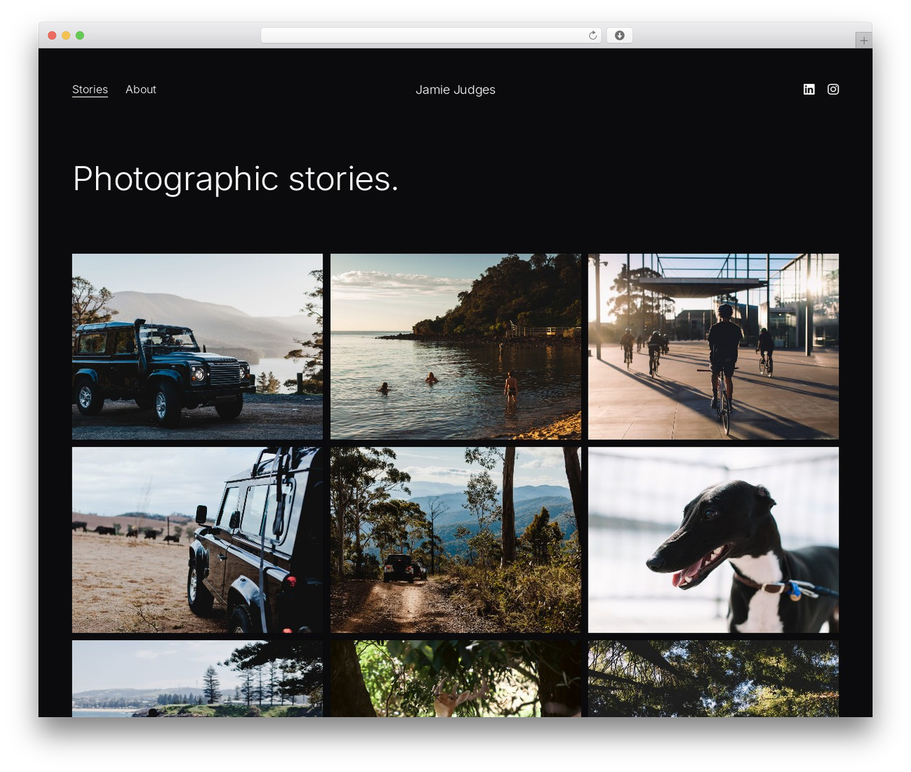 Skylab WordPress theme - jamiejudges.com Skylab WordPress theme - jamiejudges.com