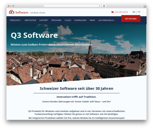 Southvision Theme WordPress theme - q3software.ch