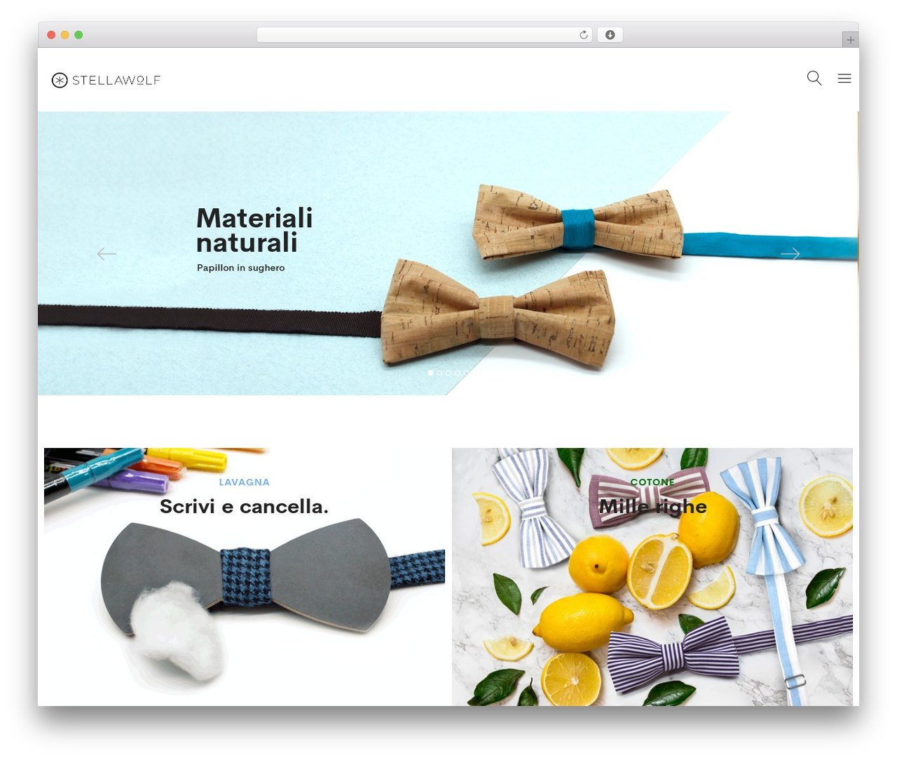 Supro theme WordPress - stellawolfdesign.it