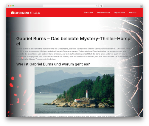 Teczilla WordPress theme design - experiment-stille.de Teczilla WordPress theme design - experiment-stille.de