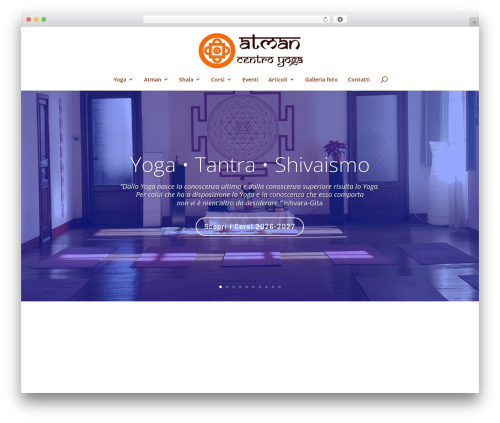Theme WordPress Divi - yoga-integrale.it