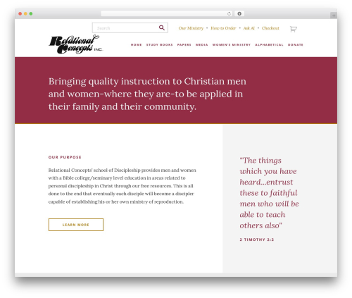 Theme WordPress Envigor - relationalconcepts.org