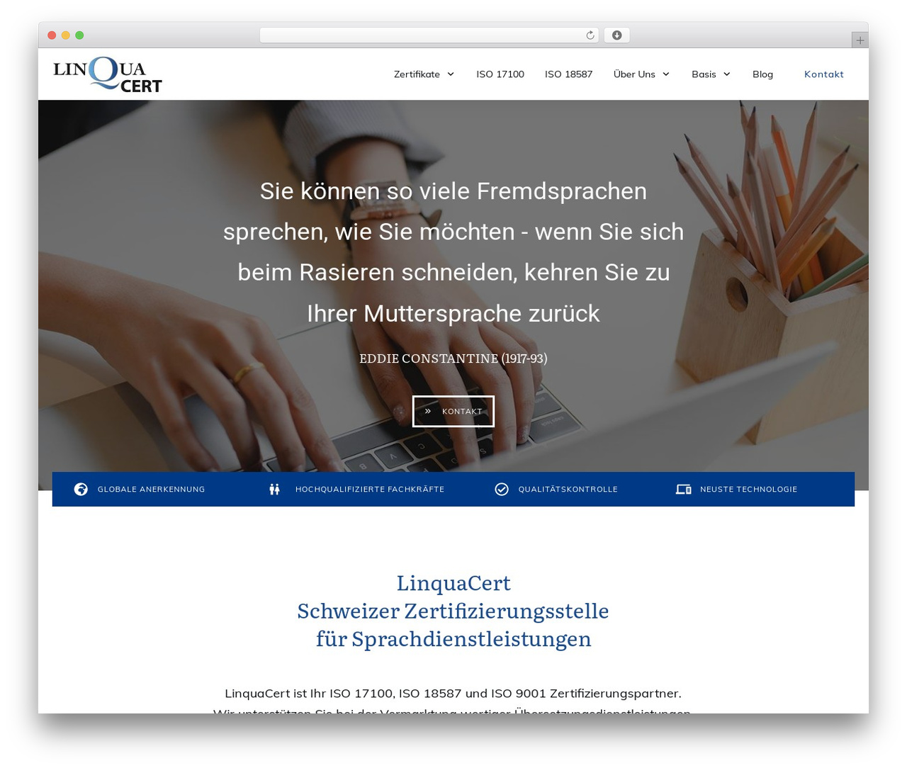 Thrive Theme Builder WordPress theme - linquacert.com