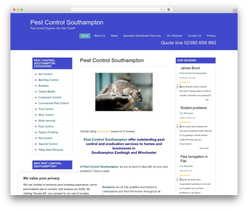 Rich Reviews by Starfish (rich-reviews) free WordPress plugin - pestcontrolsouthampton24.co.uk