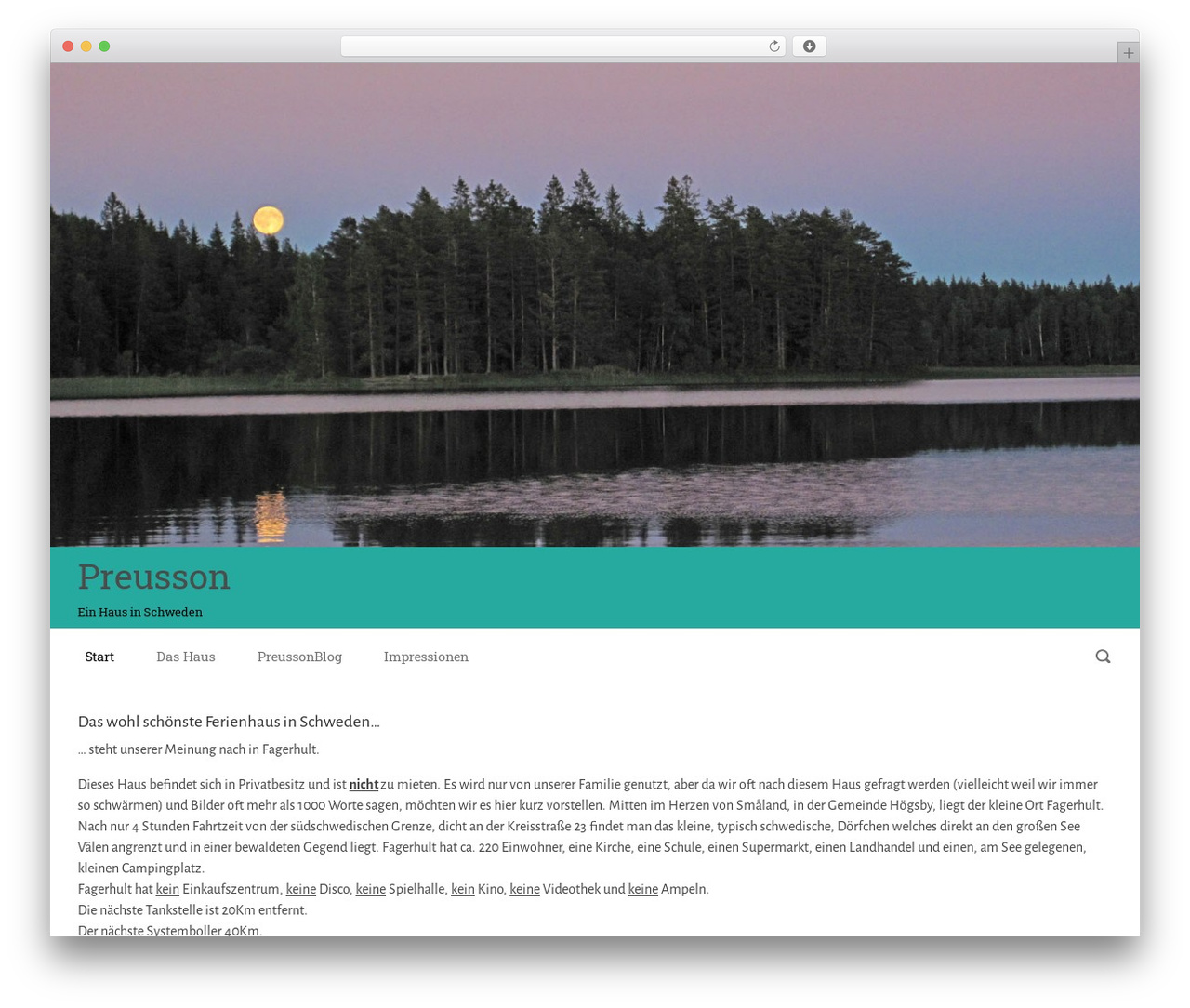 WordPress theme evolve Plus - preusson.de