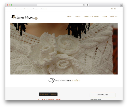 WordPress theme Vixen - Wordpress Theme - secretosdelalana.cat