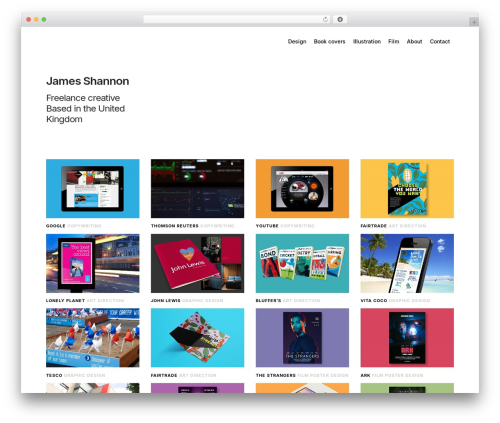 Basecamp WordPress theme image - jshannon.com