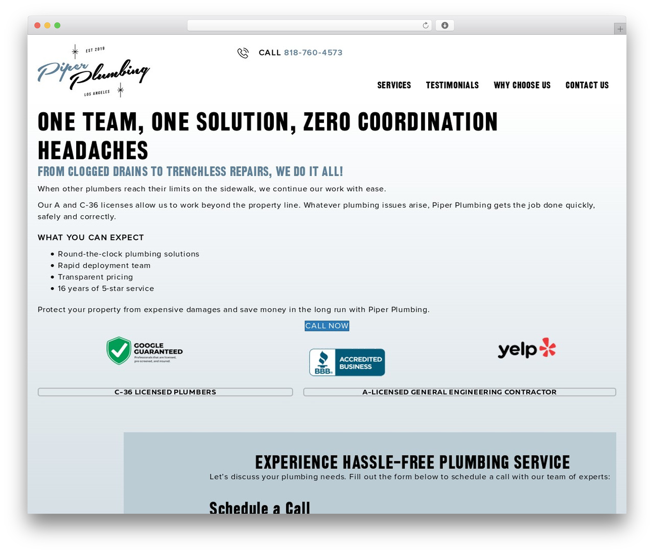 Piper Theme - a Beaver Builder Child Theme theme WordPress - piperplumbing.co