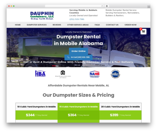 Beaver Builder Theme WordPress theme - dauphincontainers.com