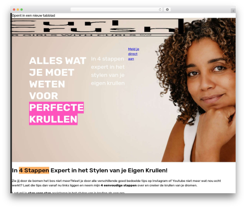 Bricks theme WordPress - onlinecursusvoorjouwkrullen.nl