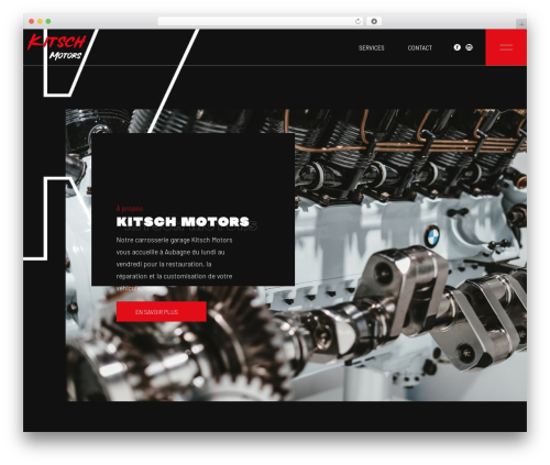 Bridge WordPress theme - kitsch-motors.com